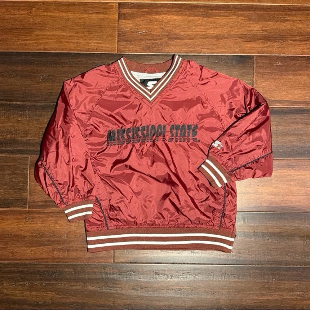 Vintage Starter Mississippi State Boys Pullover